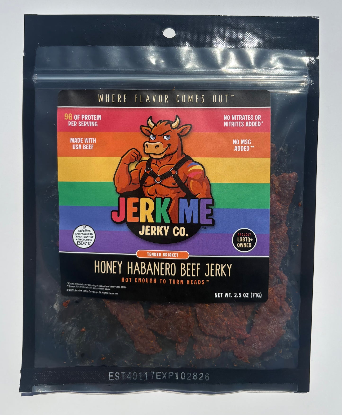 Honey Habanero Tender Brisket Beef Jerky