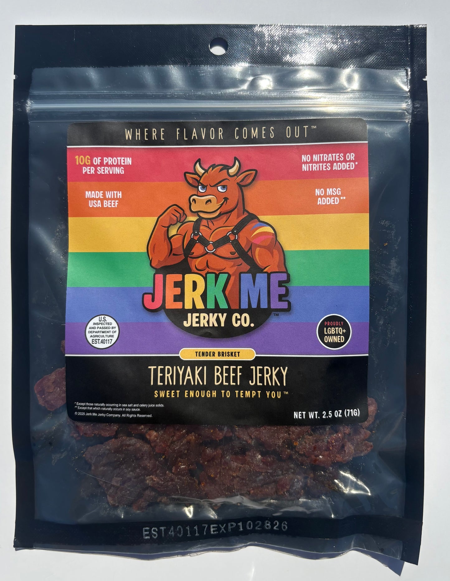 Teriyaki Tender Brisket Beef Jerky