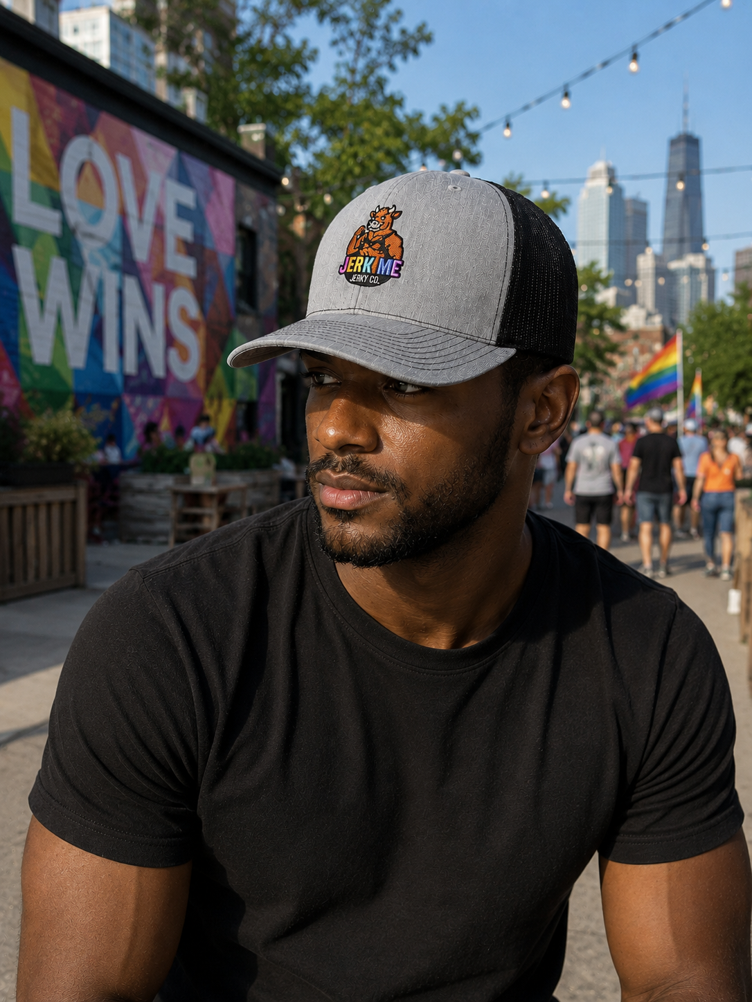 Jerky Me Jerky Co. Embroidered Logo Hat
